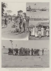 O avanço da civilização na África Central Britânica, cenas entre os lagos Nyassa e Tanganica